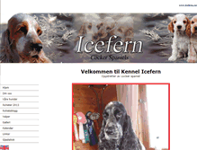 Tablet Screenshot of icefern.com